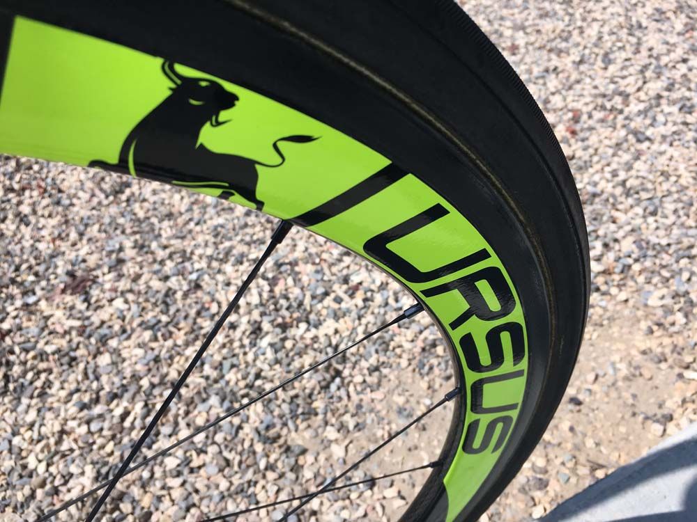 POzzato and Wilier Southeast use Ursus wheels