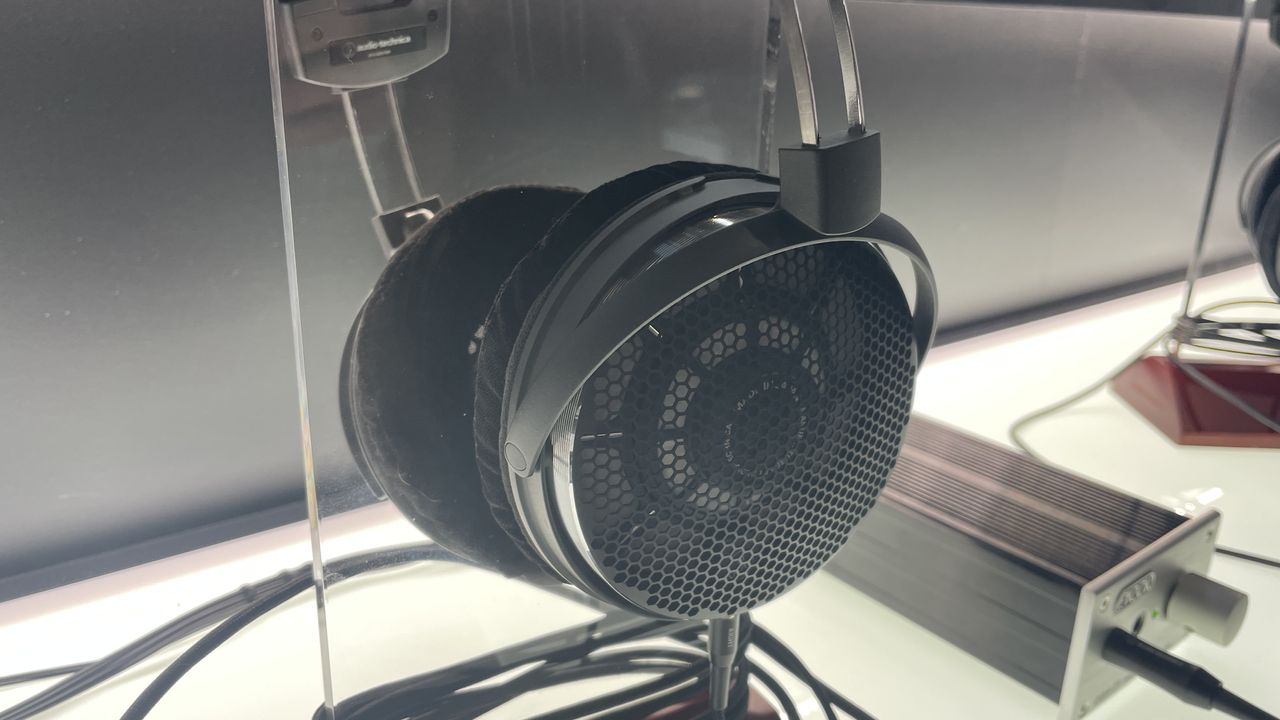 A selection of headphones TechRadar's audio editor got to try at the Paris Audio Show 2025, including options from Meze Audio, Yamaha and Audio-Technica