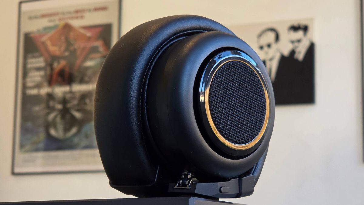 The TDM Neo in speaker format on a table.