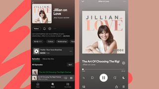 Jillian On Love podcast on Spotify