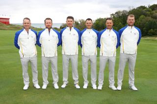 The captains and vice captains at the 2020 Ryder Cup