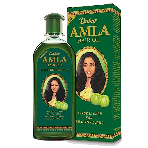 Dabur Amla Hair Oil &amp;ndash; Nourishing Herbal Oil With Pure Amla and Botanical Extracts for Healthy, Moisturized Scalp, Strong, Shiny Hair &amp;ndash; Ayurvedic Strengthen Roots for Men &amp;amp; Women &amp;ndash; 500 Ml