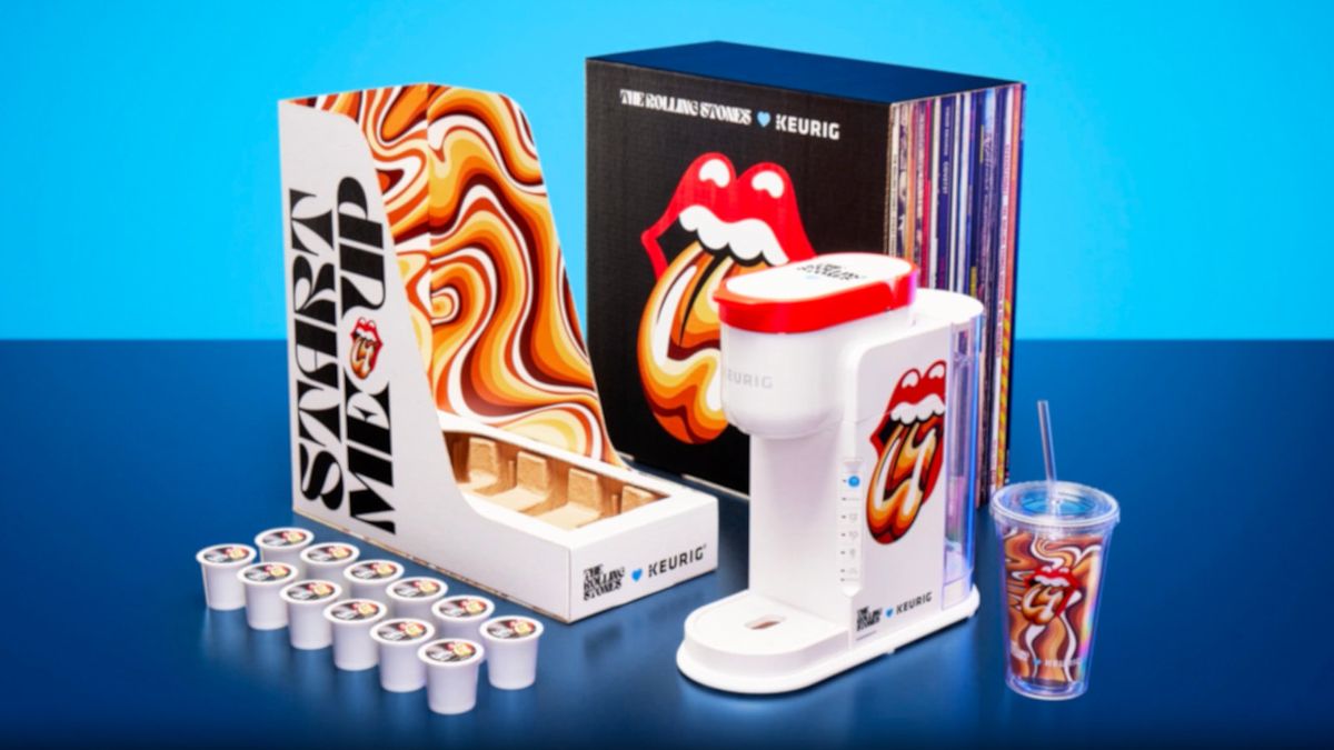 Rolling Stones x Keurig Start Me Up Coffee Kit