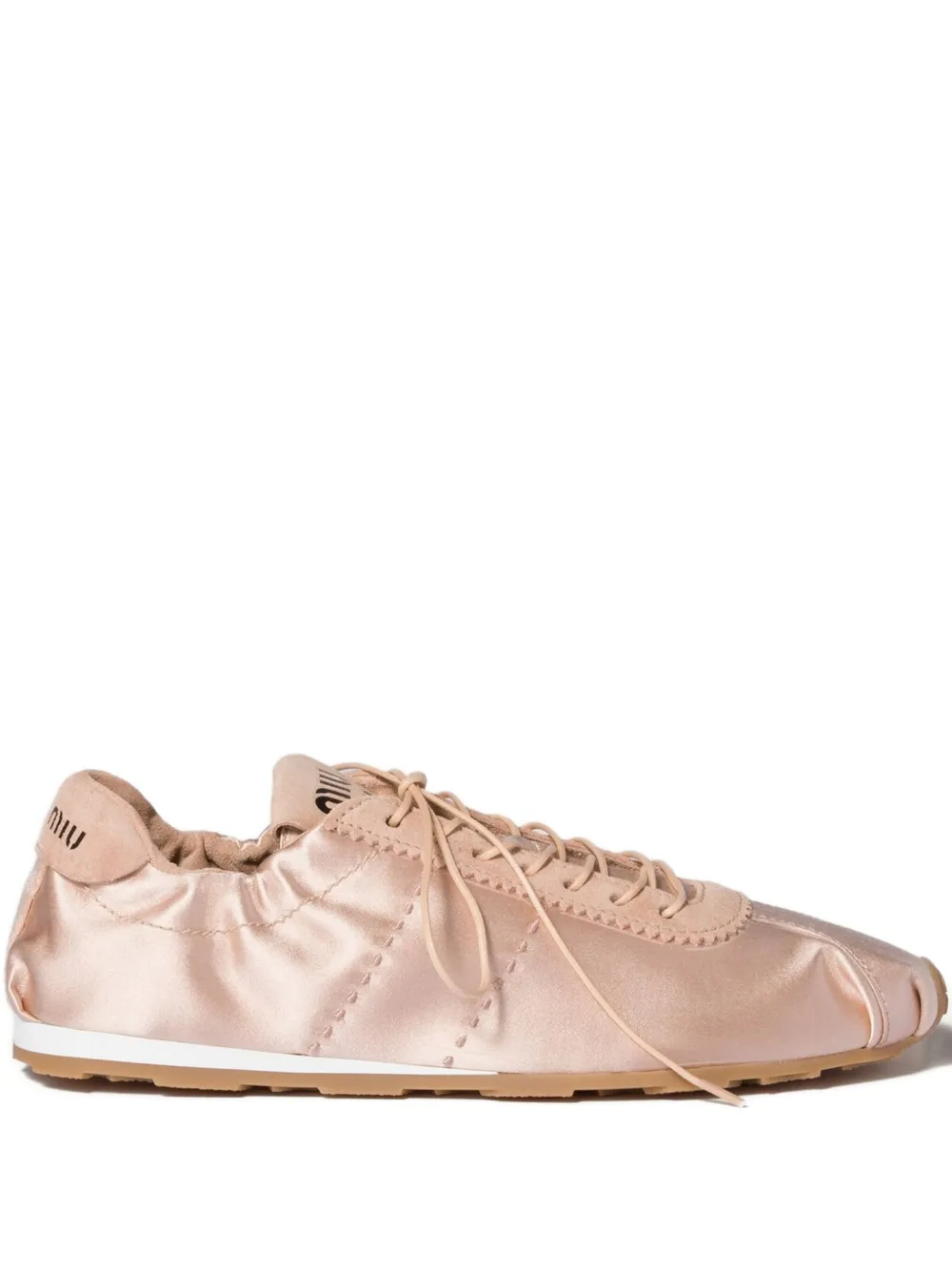Miu Miu Plume Satin Sneakers | 39