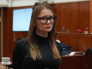 Anna Sorokin is led away after being sentenced in Manhattan Supreme Court May 9, 2019 following her conviction last month on multiple counts of grand larceny and theft of services