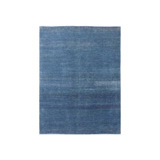 blue jute rug