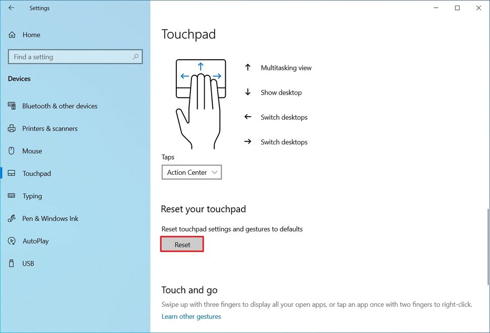 How to customize 'Precision Touchpad' settings on Windows 10 | Windows ...