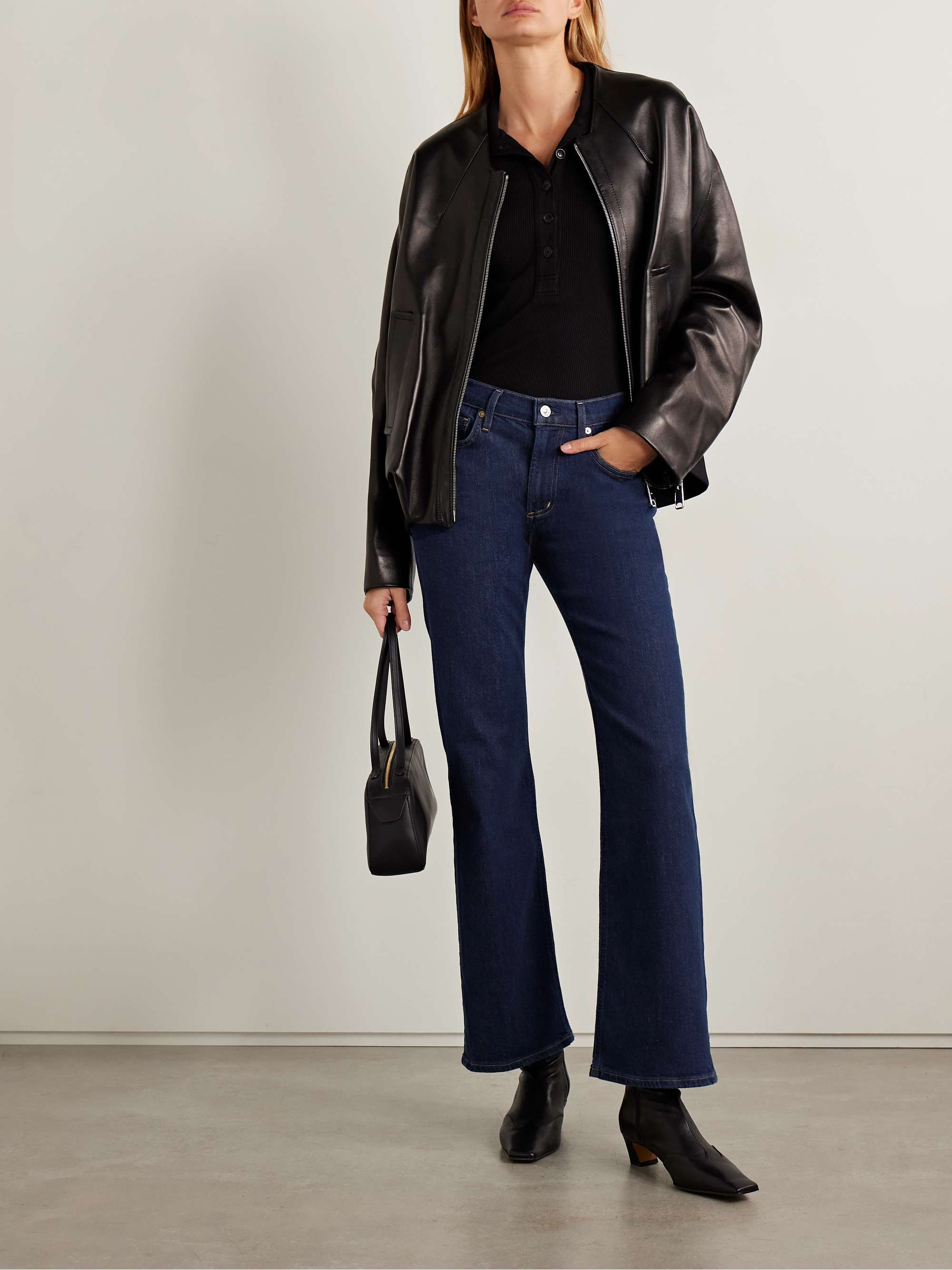 Genova Low-Rise Bootcut Jeans