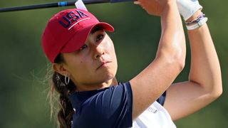 Danielle Kang at the 2021 Solheim Cup in Ohio