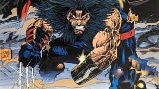 A screenshot of Weapon X Wolverine as seen in Marvel's Age of Apocalypse comic book series