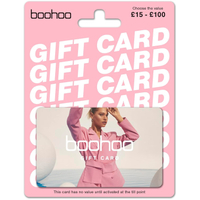 Boohoo gift card:  was £25