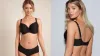 Freya Idol Moulded Balcony Bra in Black Self-Stripe