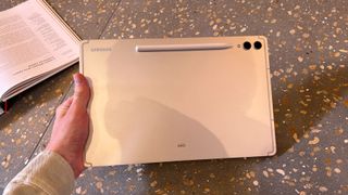 Samsung Galaxy Tab S9 Plus in beige