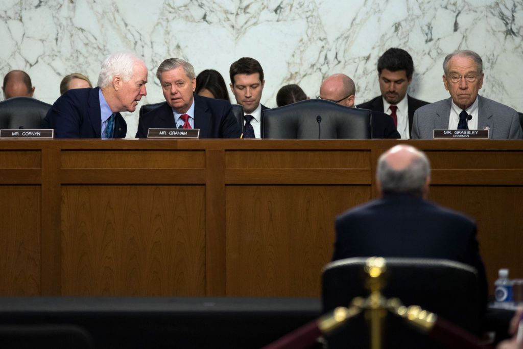 Senators Chuck Grassley and Lindsey Graham.