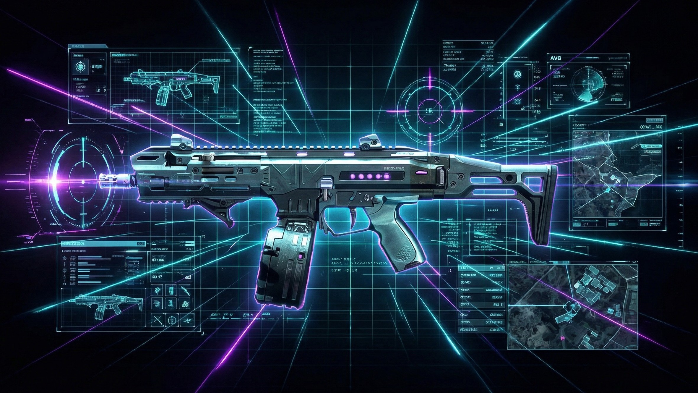 A Call of Duty: Black Ops 7 premium weapon blueprint. 