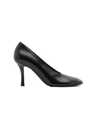 Leather Baby Pumps in Black - Women | Burberry® Official