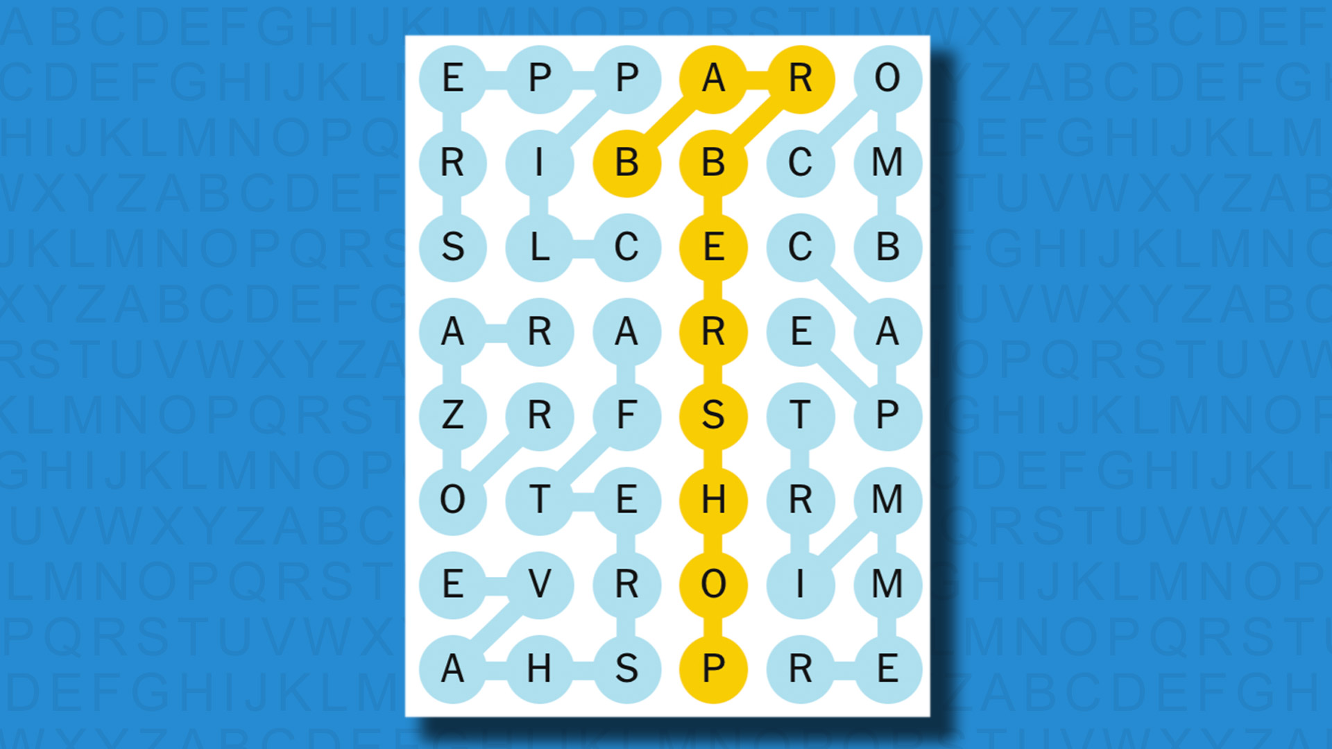 NYT Strands answers for game 519 on a blue background