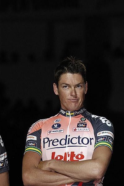 Nick Gates (Predictor-Lotto) strikes a pose at the 2007 TdU