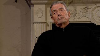 Eric Braeden as Victor sitting at The Ranch in The Young and the Restless