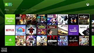 Xbox One pinned games and apps