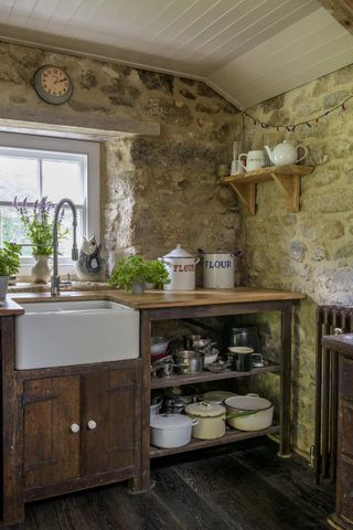 cornish cottage kitchen