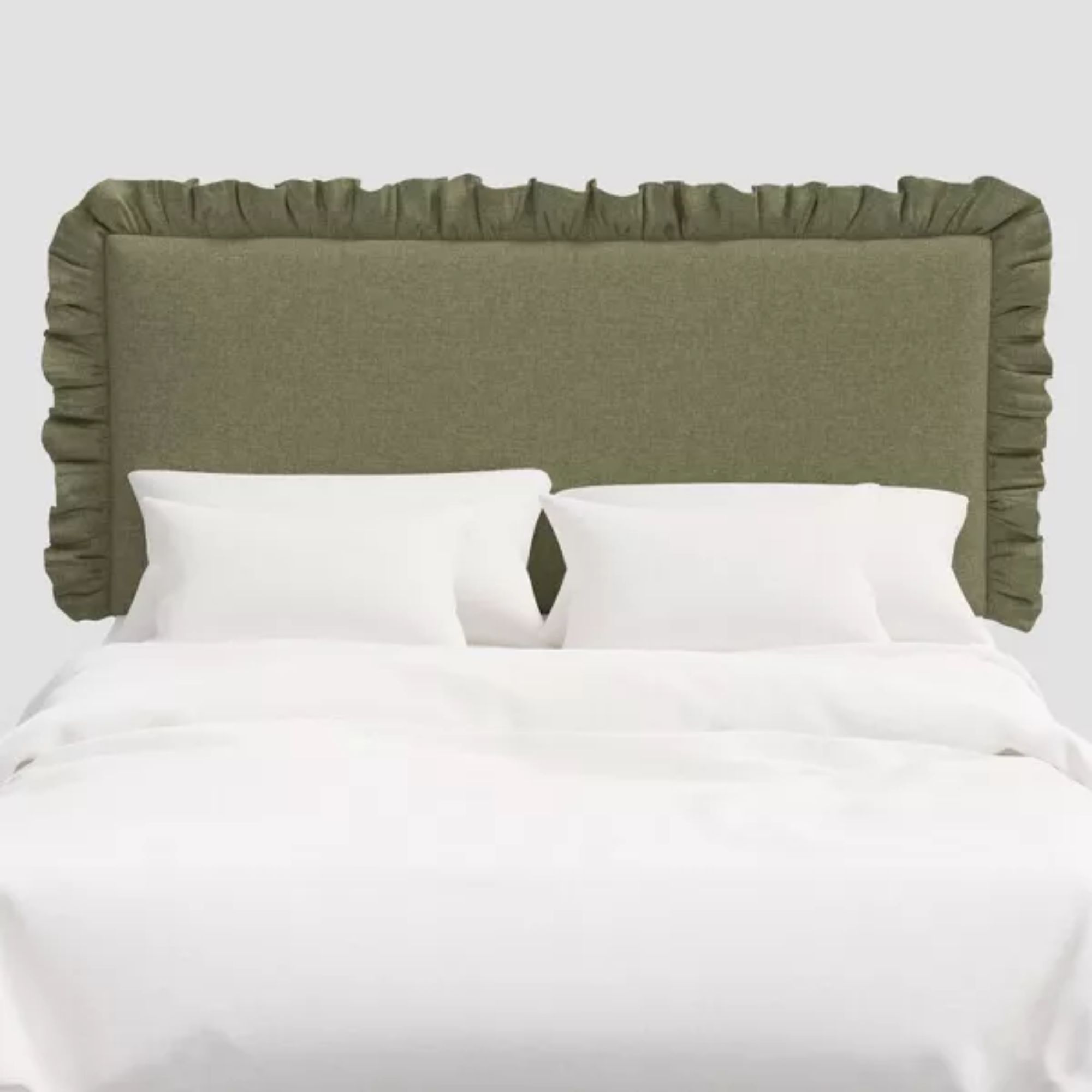 Ruffled Wall Mounted Headboard