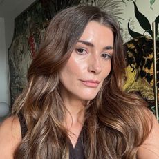 A selfie of Eleanor wearing Lancome mascara on her eyes