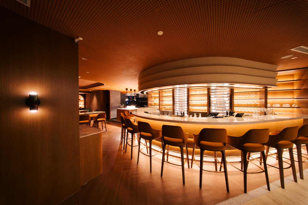 Interior of temper in Singapore