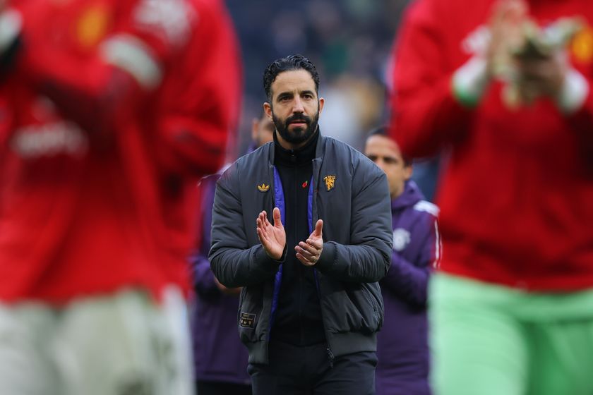 Manchester United head coach Ruben Amorim