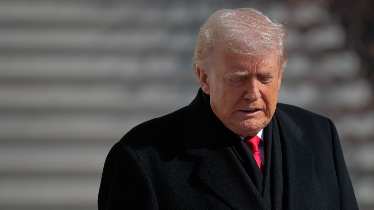 Trump looking confused