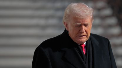 Trump looking confused