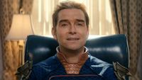 Homelander smiling in the oval office in The Boys series finale