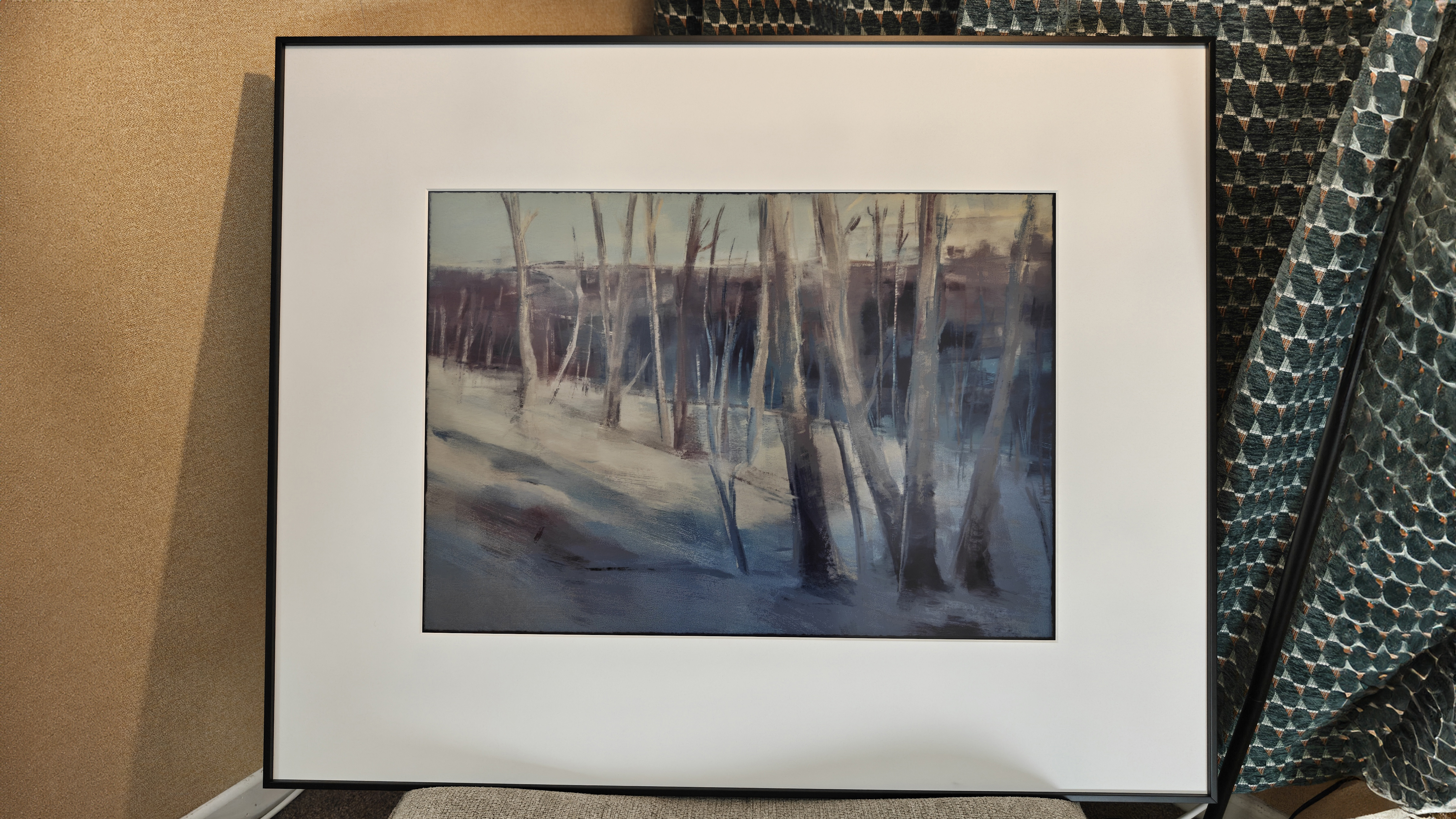 A digital art picture frame 