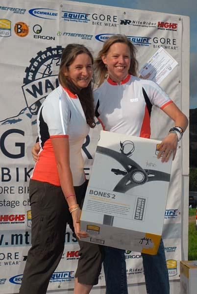 Women's team winners.