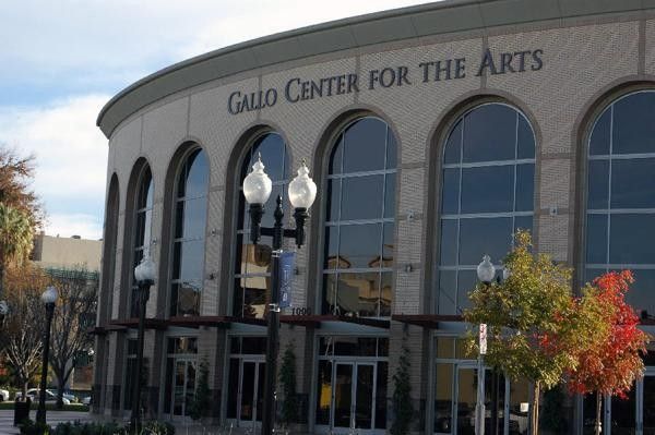 The stage starts adjacent the brand new Gallo Center for the Performing Arts.