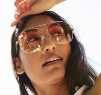 Sundown Oversized Aviator Sunglasses, $25 | Free People