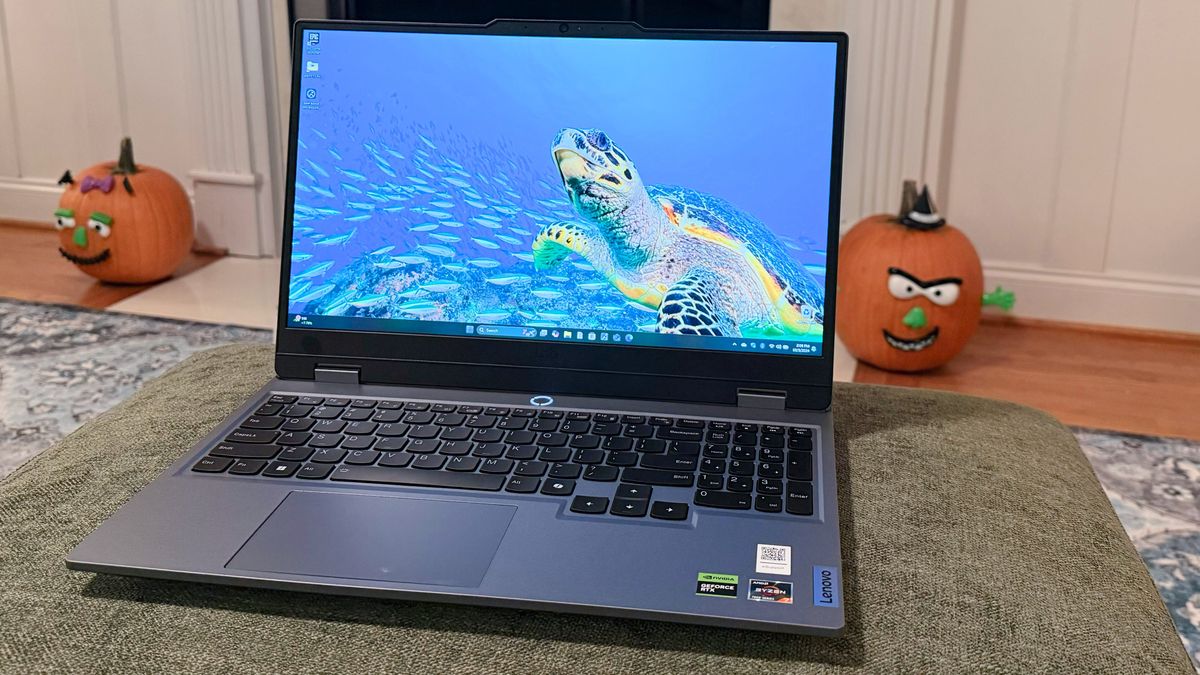 Lenovo LOQ 15ARP9 review: Decent gaming, but poor productivity