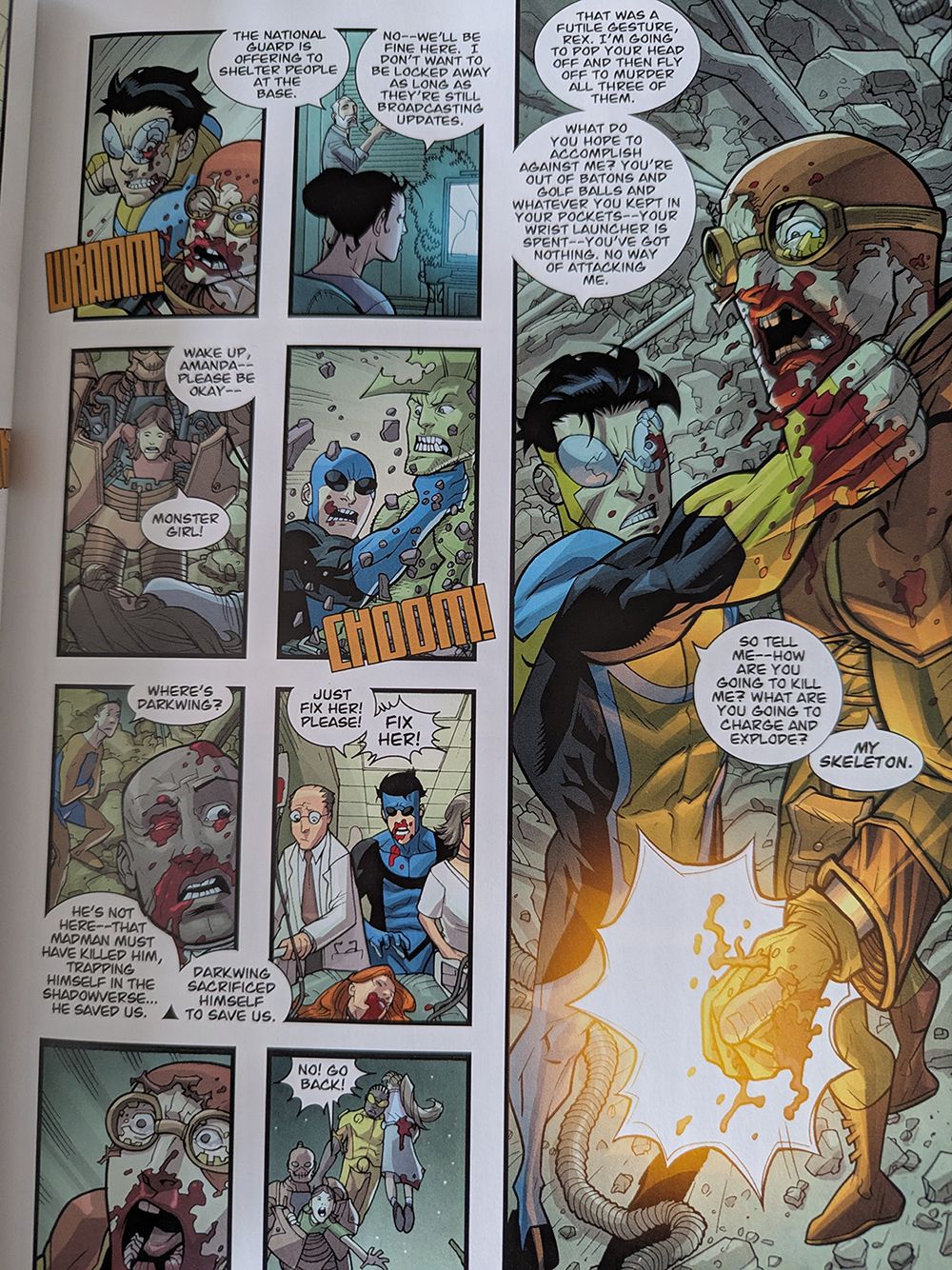 Rex Exploding Something Invincible Invincible season 3 just included a sweet scene between Rex and Rae ...