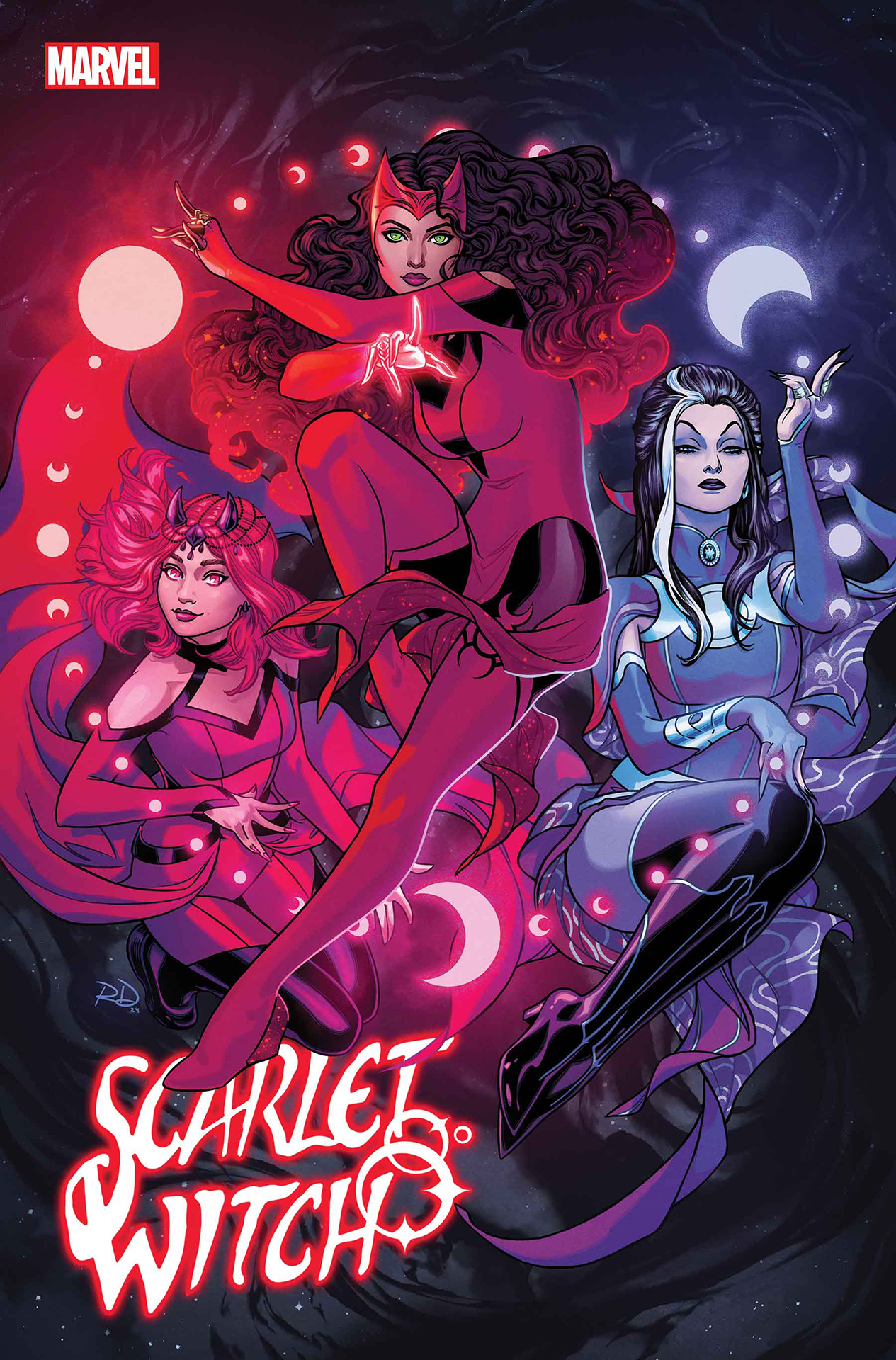 Another one of Marvel's non-canonical sidekicks from the New Champions is coming to the Marvel Universe in Scarlet Witch's new student Amaranth