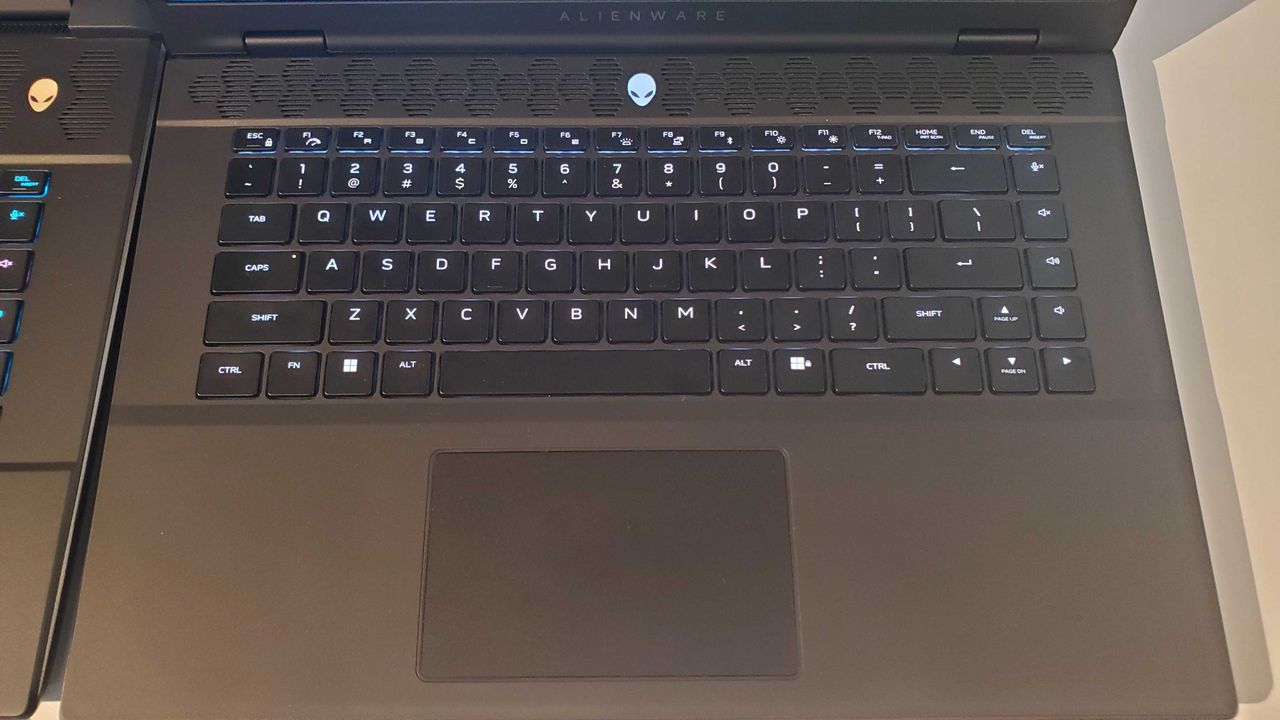 black gaming laptop