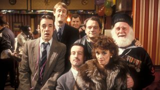The cast of Only Fools and Horses together
