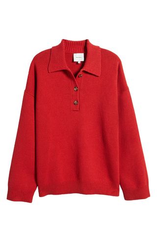 Brooklyn Organic Cotton Polo Sweater