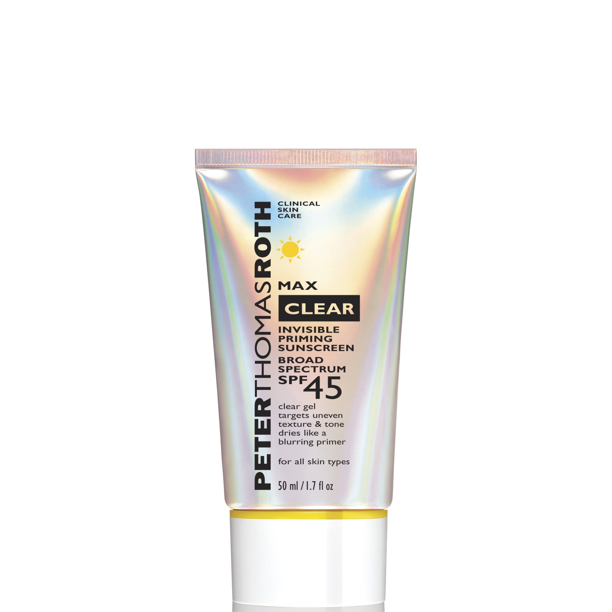 Peter Thomas Roth, Max Clear Invisible Priming Sun Cream SPF 45