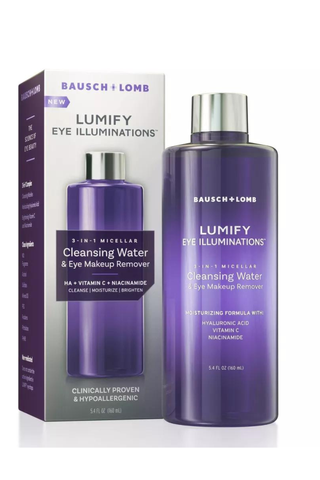  Lumify Eye Luminations 3-in-1 Micellar Cleansing Water & Eye Makeup Remover