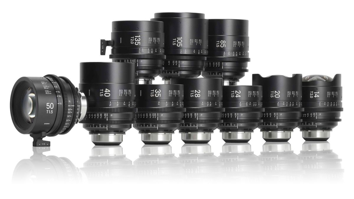 Sigma Cine Classic lens set