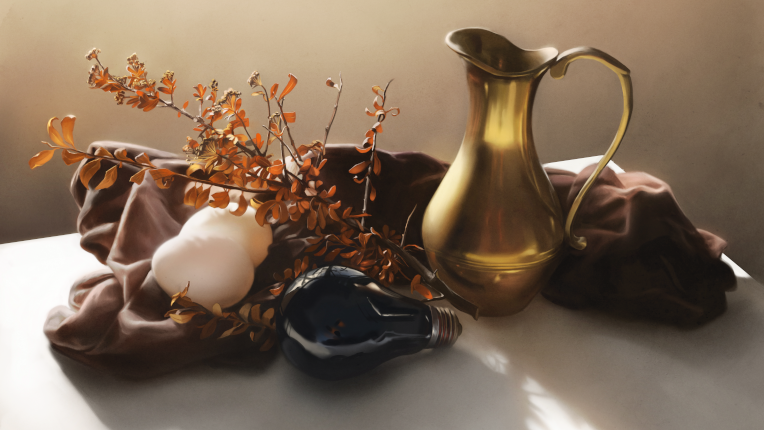 Damien Mammoliti's painting still life tutorial