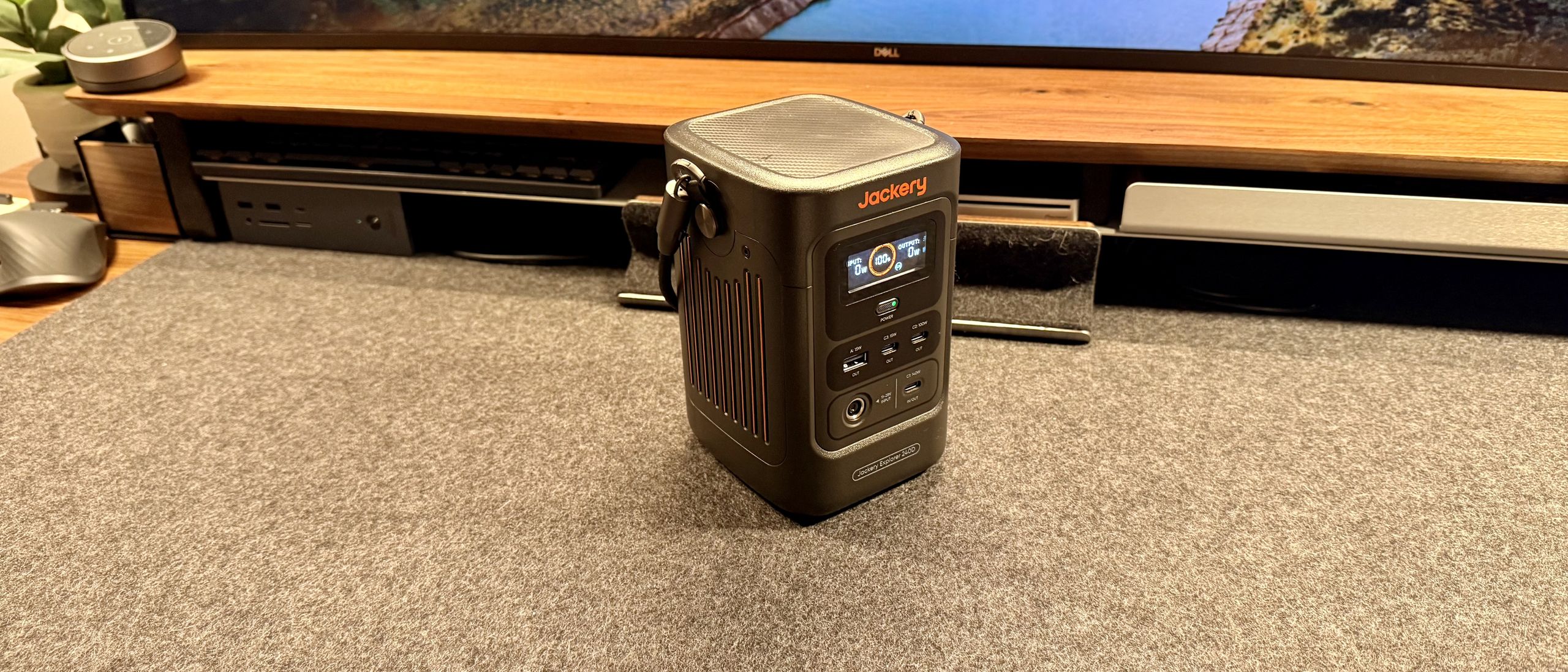 I tested Jackery's super-compact portable power station — and the Explorer 240D is ready for on-the-go adventures with a built-in cable that's more than just a cable