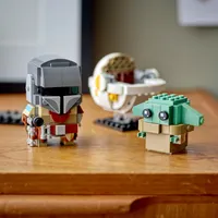 Lego Brickheadz Star Wars: The Mandalorian and The Child: $19.95 at Walmart