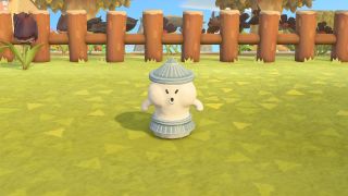 A Bubbloid Gyroid in Animal Crossing: New Horizons