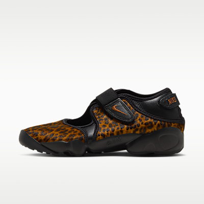 Nike Air Rift Women's Shoes - Black/desert Ochre - Size 5